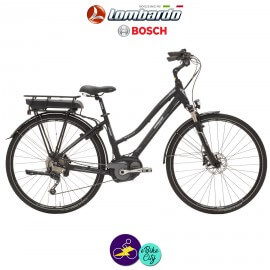 LOMBARDO e-ROMA 11,1Ah, hauteur du cadre 17" avec système d'assistance BOSCH ACTIVE-Vélo électrique pour Femmes