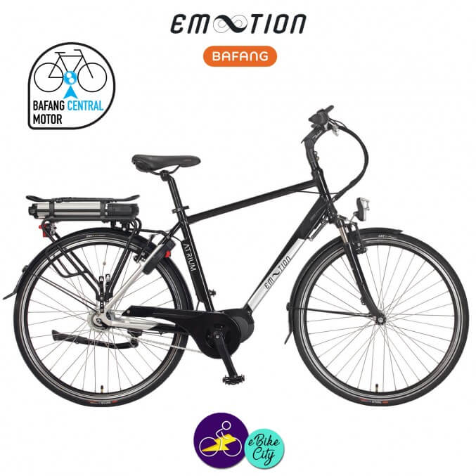 E-MOTION-ATRIUM 13Ah avec système d'assistance BAFANG MAX DRVE G33-Vélo électrique pour Femmes