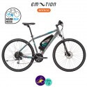 E-MOTION-LUBERON 11,4Ah, hauteur du cadre 43cm avec système d'assistance BAFANG RM G12.250.DC-Vélo électrique pour Hommes