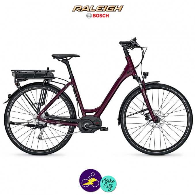 Raleigh STOKER B9 ALIVIO 13,4Ah avec système d'assistance BOSCH PERFORMANCE-Vélo électrique pour Femmes