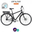 E-MOTION-DEAUVILLE 11,6Ah, hauteur du cadre 43cm avec système d'assistance BAFANG FM G02-Vélo électrique pour Hommes
