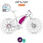 E-MOTION-LUBERON 11,4Ah avec système d'assistance BAFANG RM G12.250.DC-Vélo électrique pour Hommes