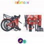NEOMOUV PLIMOA N3 11Ah, gris clair et cadre de 40cm avec système d'assistance 250W-Vélo électrique pliant Mixte